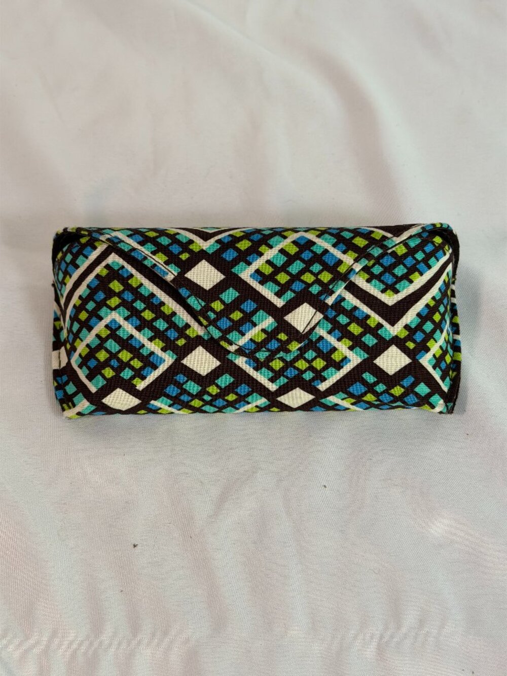 Vera Bradley Eyeglass Case Sunglasses Holder Geometric Print